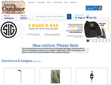 Tablet Screenshot of anacortesoutdoor.com